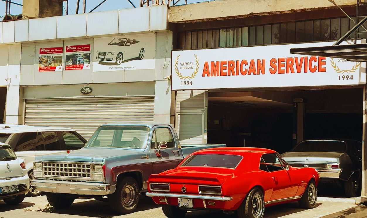 Entrance of Car Service