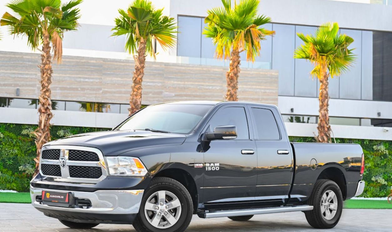 Black Dodge Ram Pickup