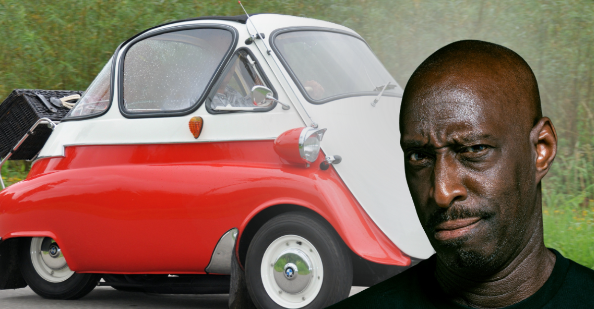 A BMW Isetta 300 from 1955