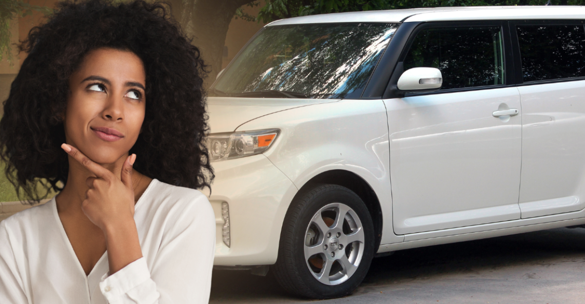 White Japan Toyota Scion XB