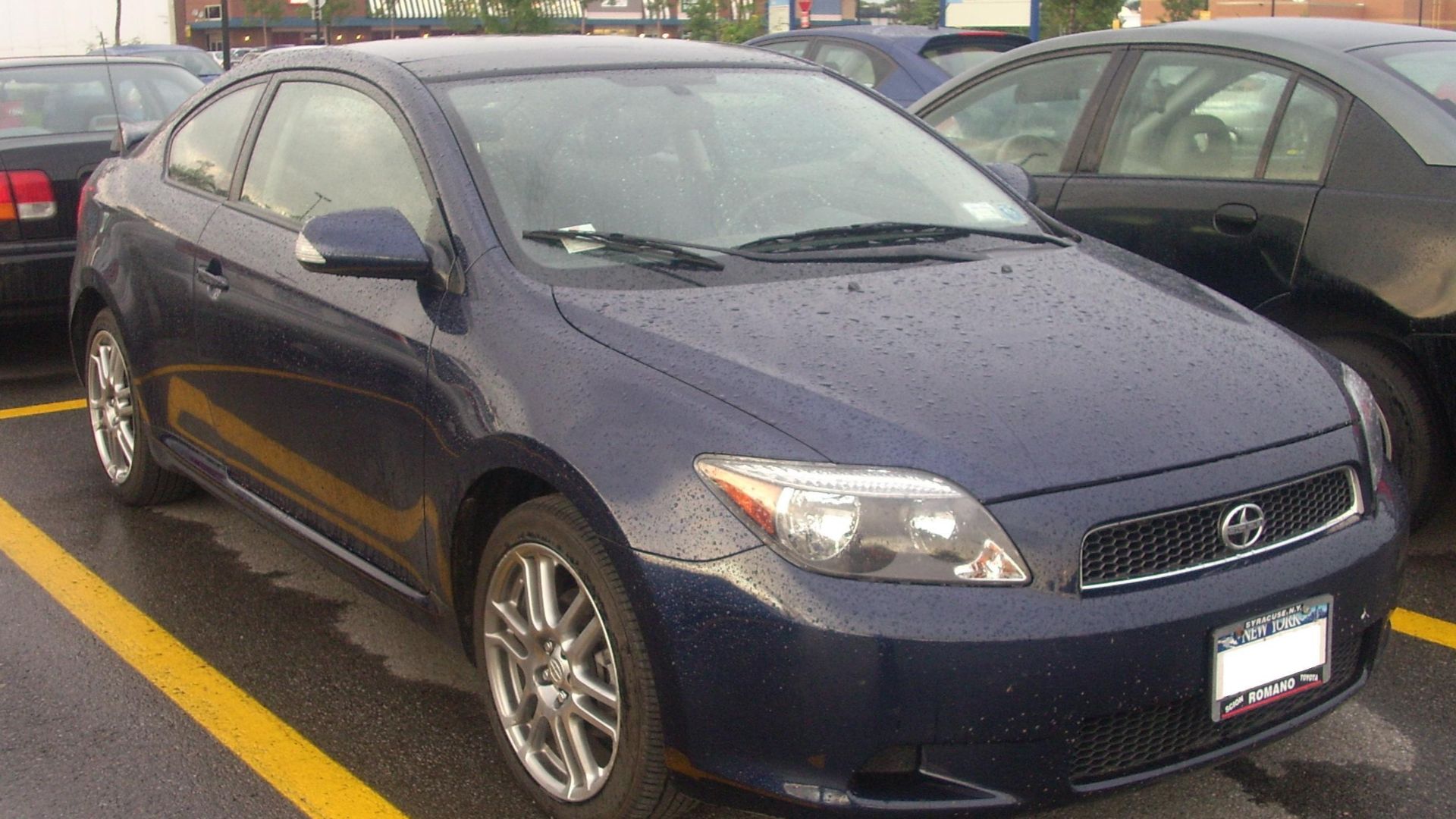 2005-2007 Scion tC photographed in Montreal, Quebec, Canada.