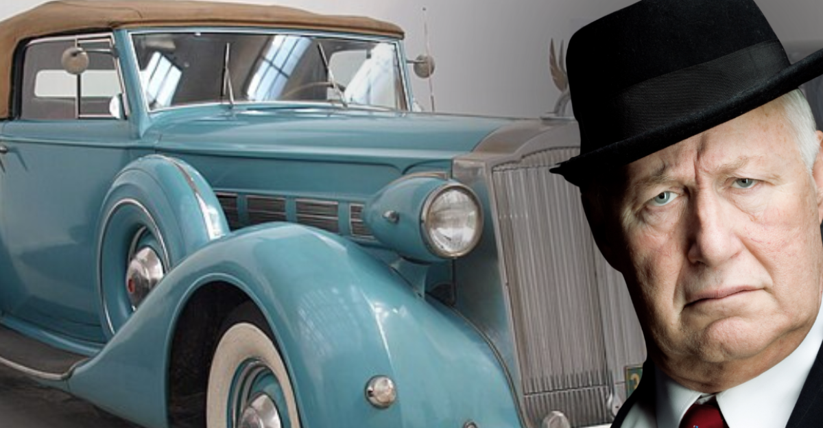 1937 Packard Super Eight model 1501 Convertible Victoria