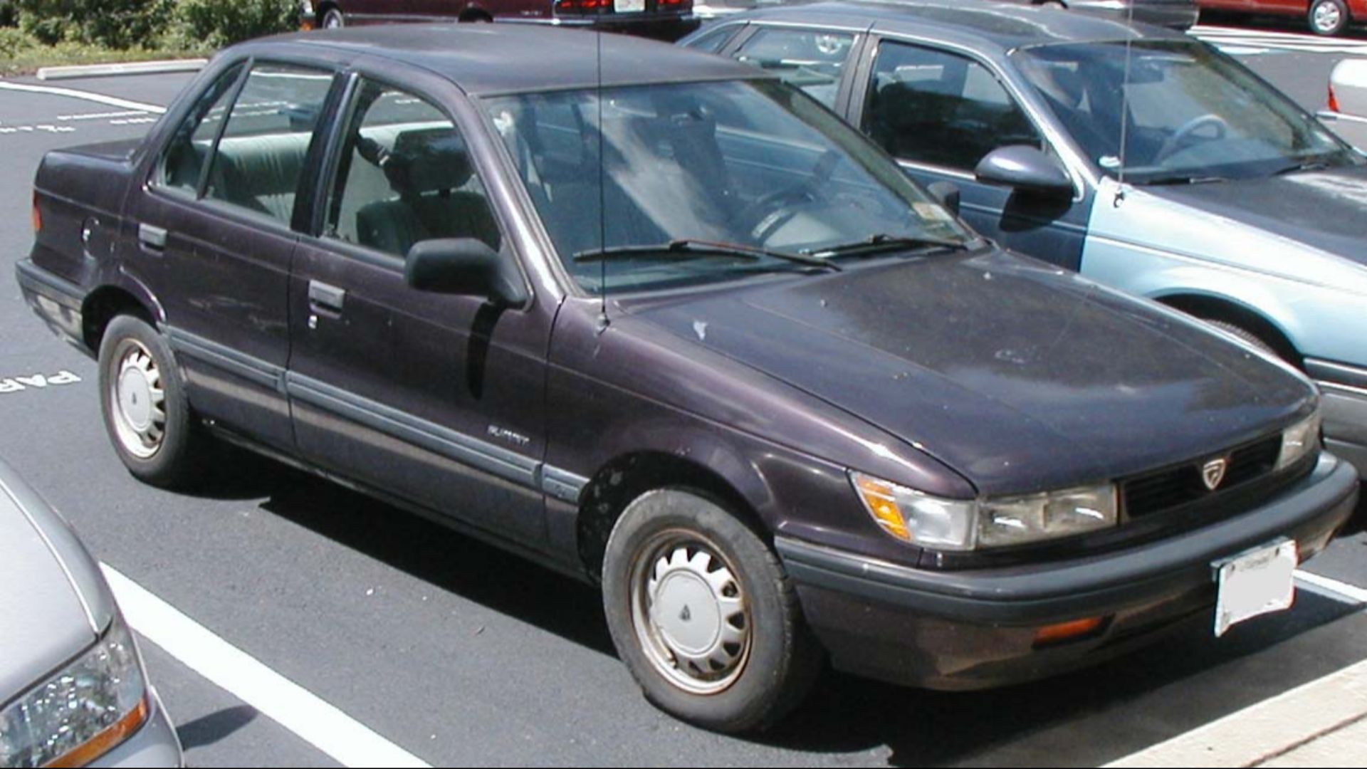 1989-1992 Eagle Summit sedan photographed in USA.