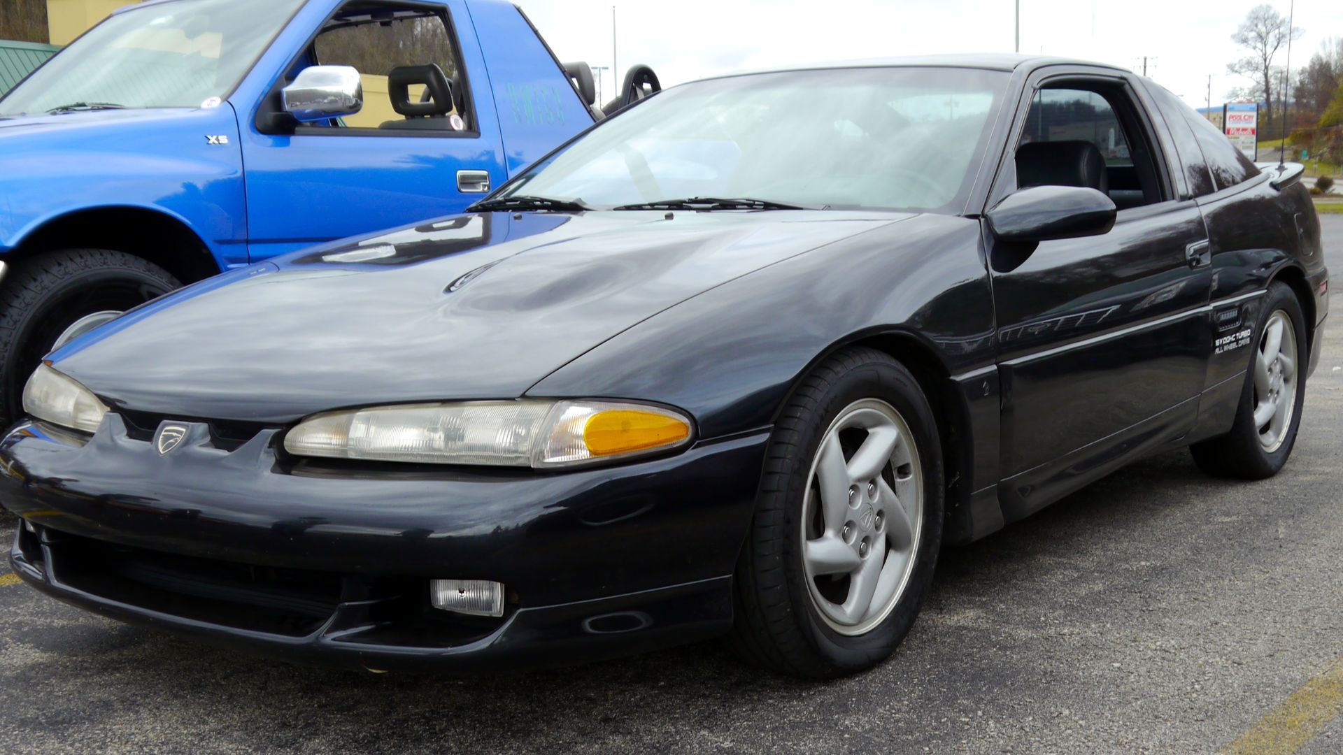 1992 Eagle Talon TSi photographed at the Monroeville-Murrysville, PA Ultimate November Saturday Car Cruise, Monroeville, Pennsylvania.
