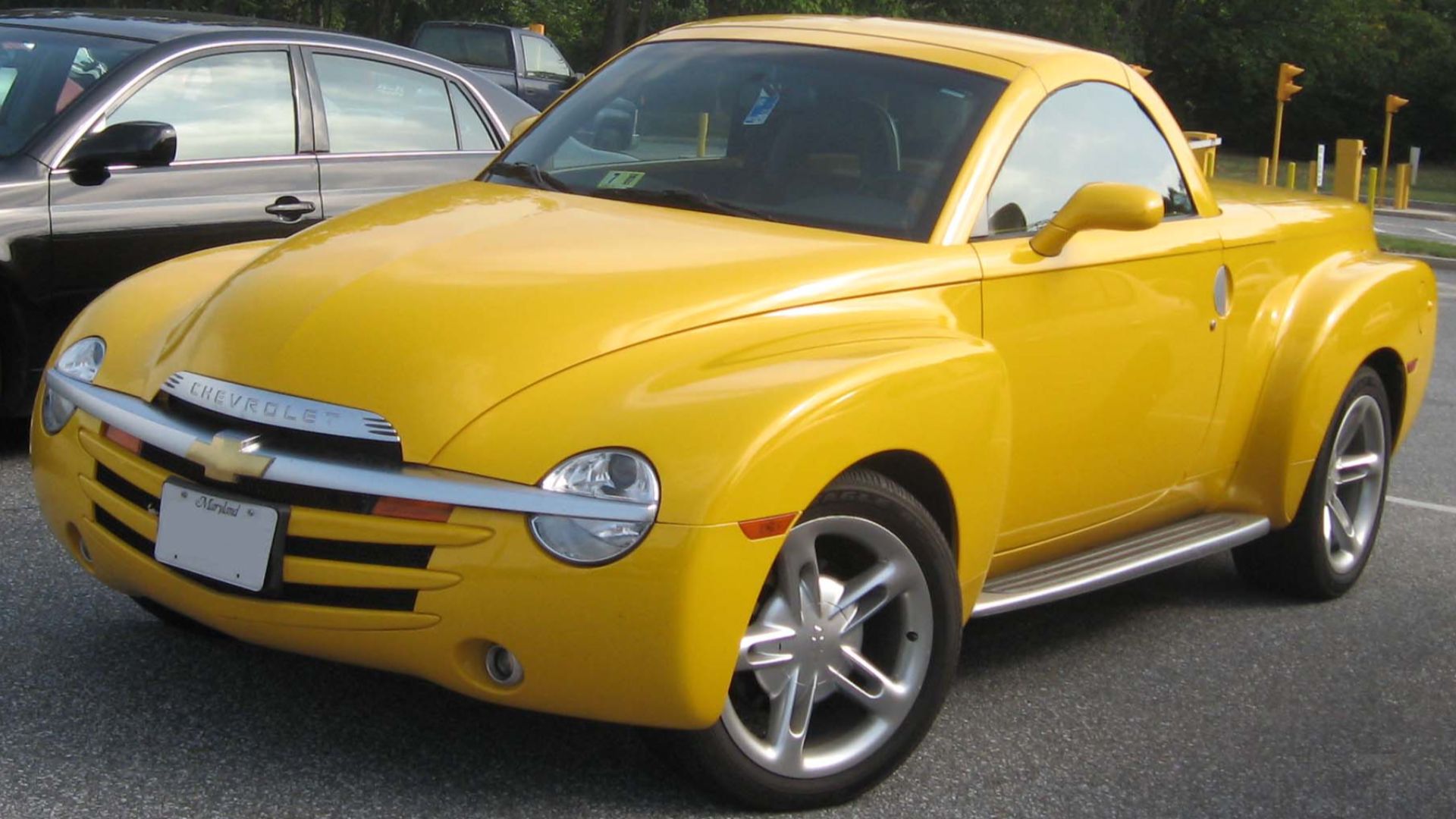 Chevrolet SSR photographed in Hyattsville, Maryland, USA.