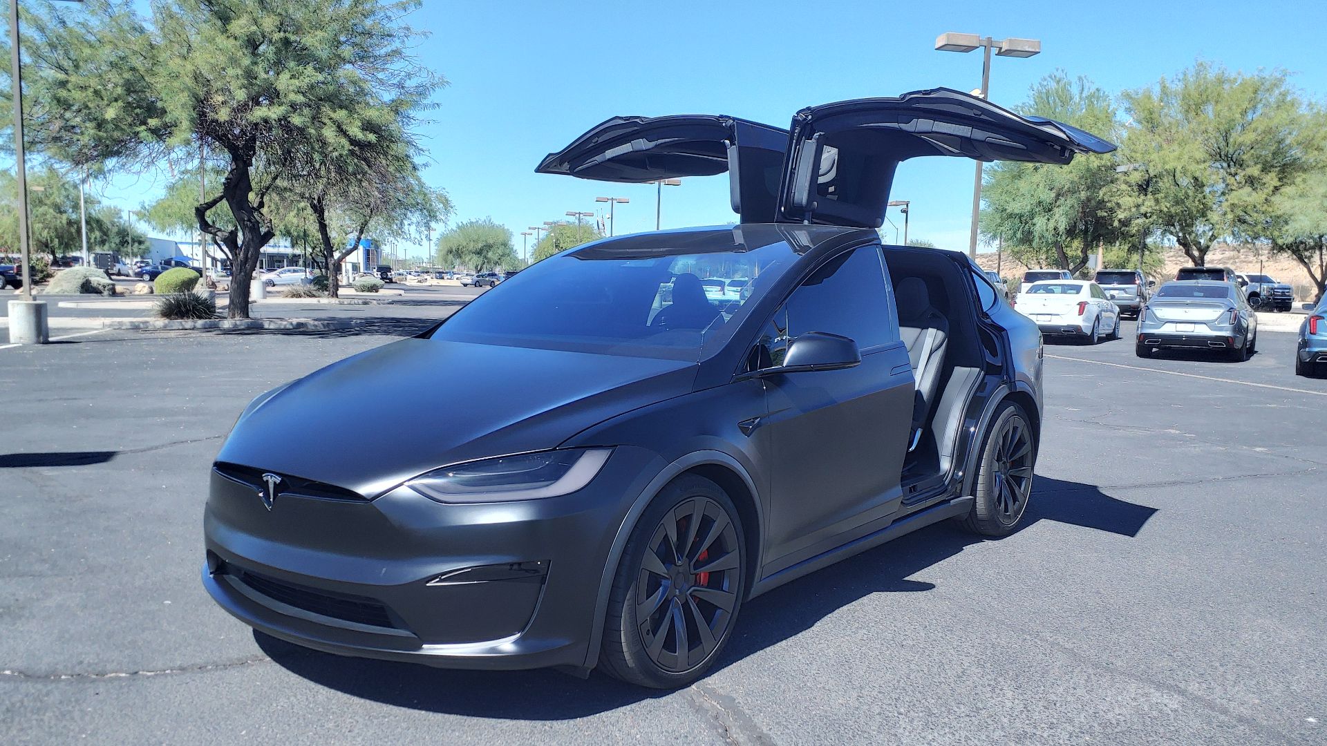 23 Tesla Model X Plaid - Shot at Earnhardt Cadillac in Scottsdale AZ