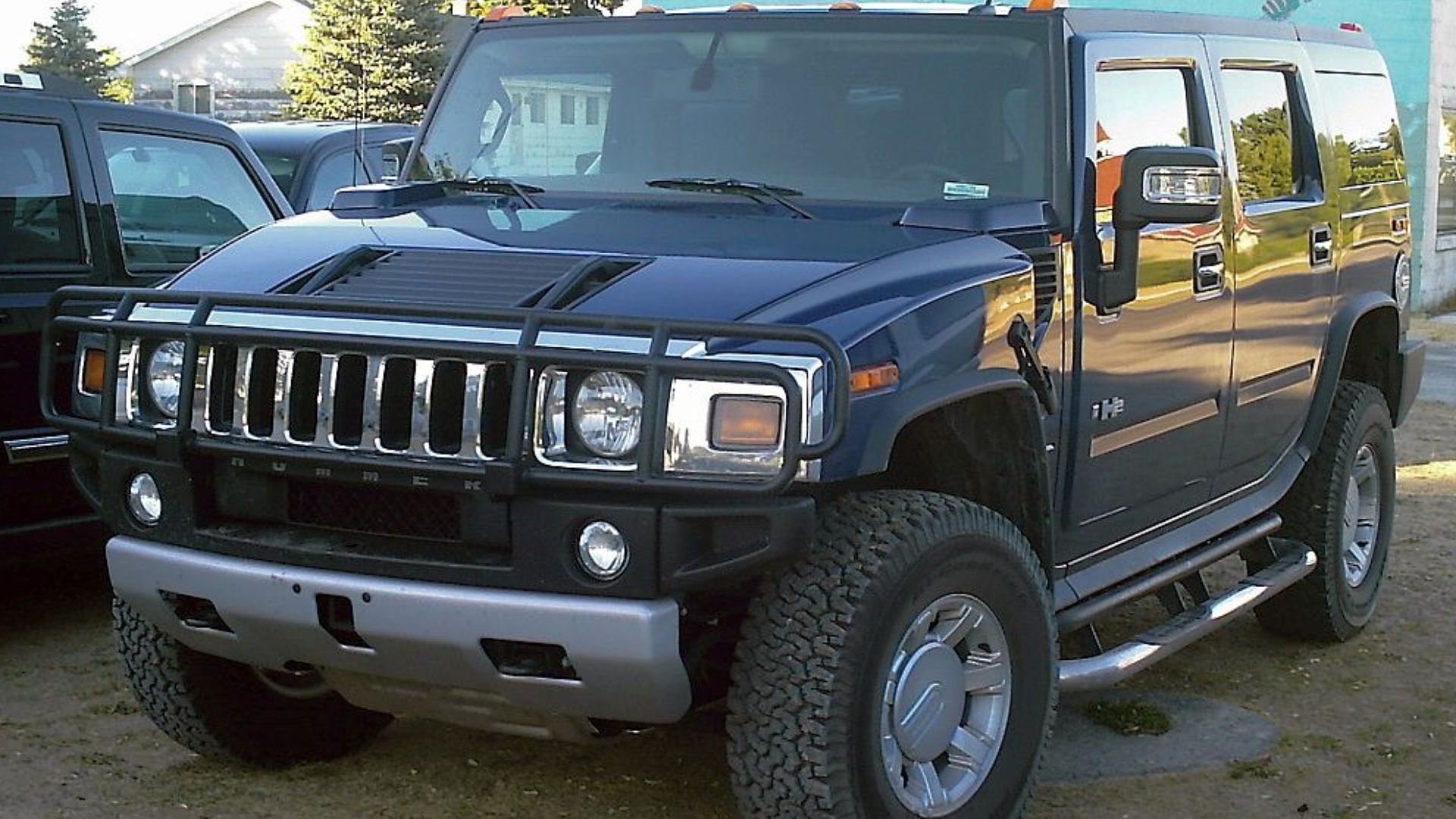 2008 Hummer H2, photographed in Cross Village, MI.