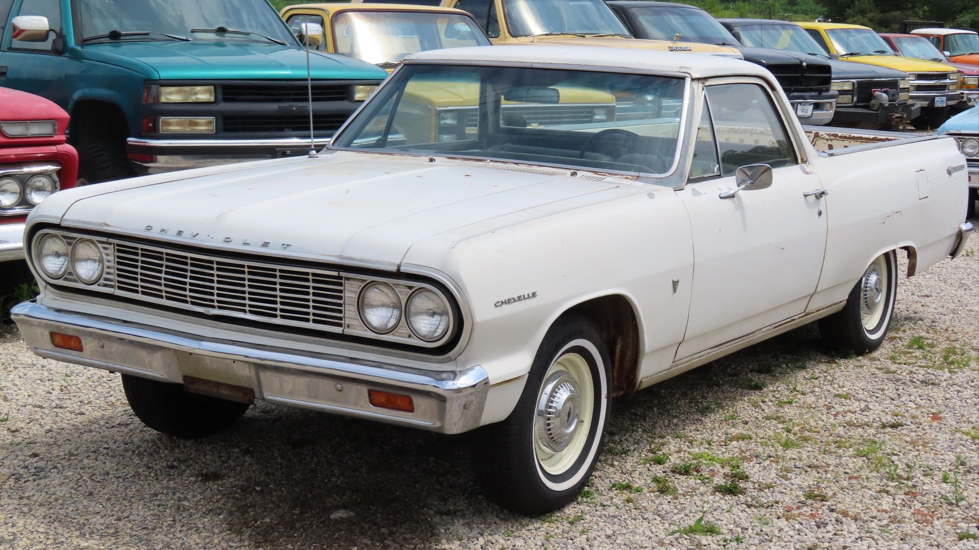 File:1964 Chevrolet El Camino, front left, 08-06-2023.jpg