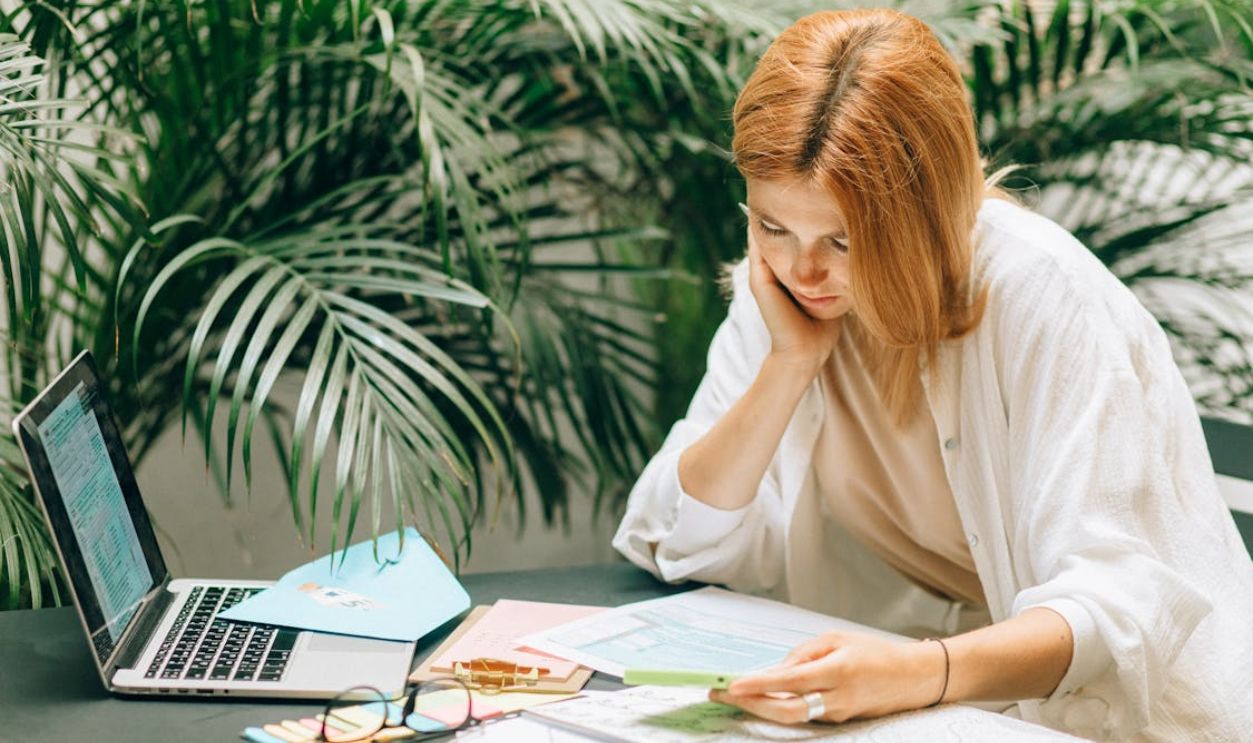 A Woman using a Smartphone