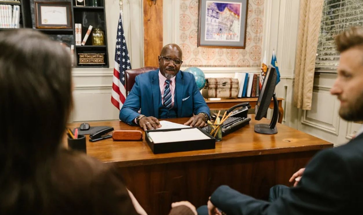 A Group People Having a Meeting inside the Office