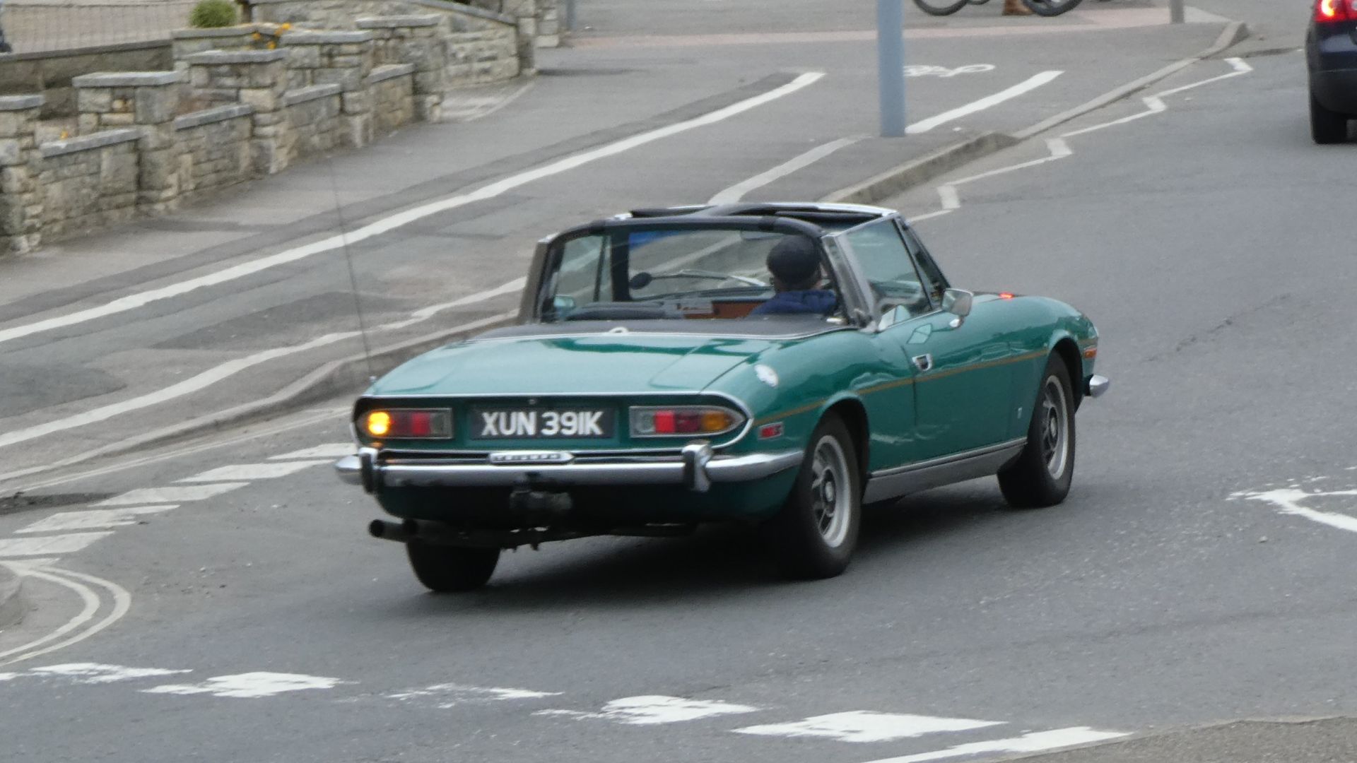 Spotted out and about.