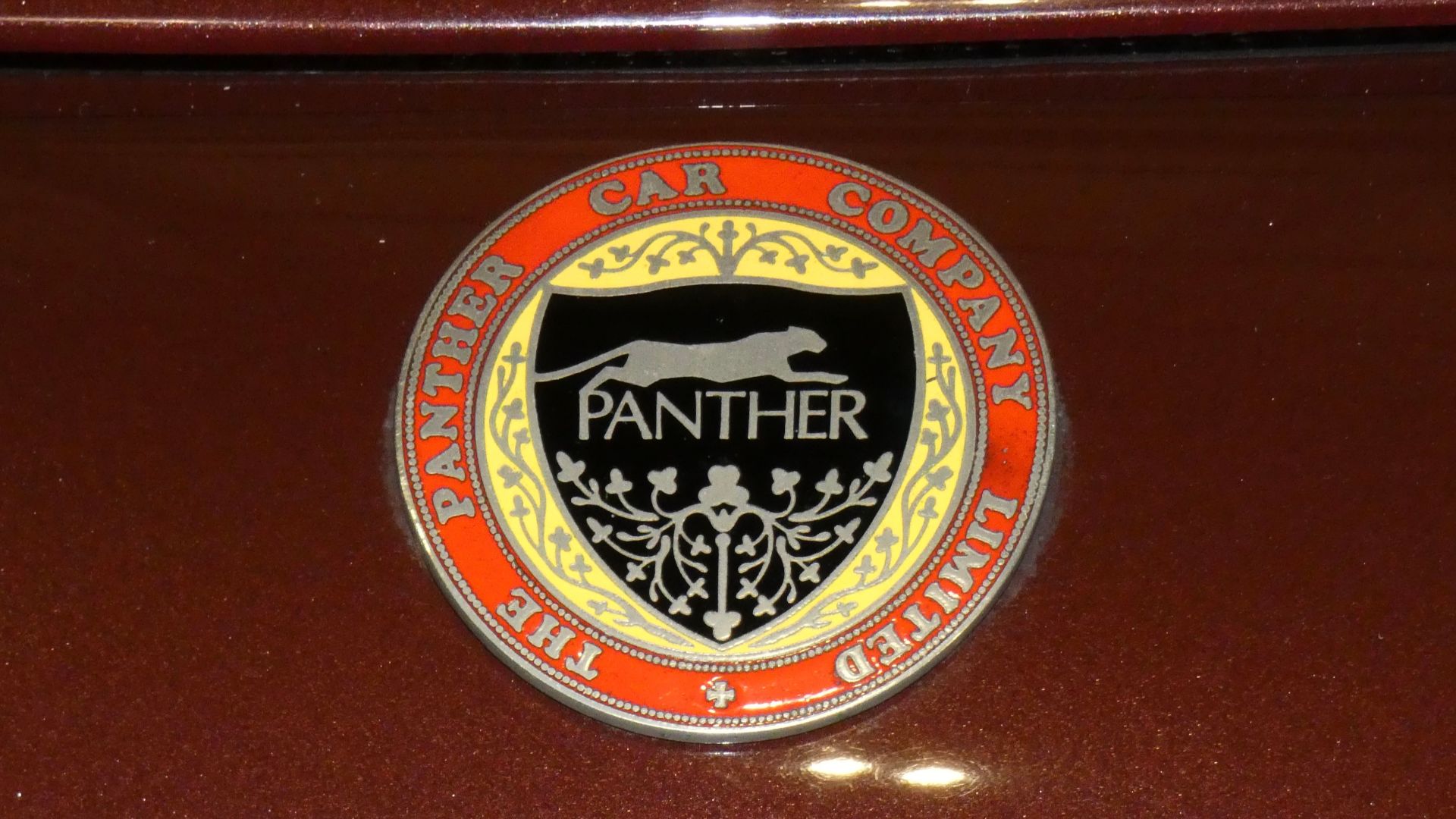 Panther Brooklands badge