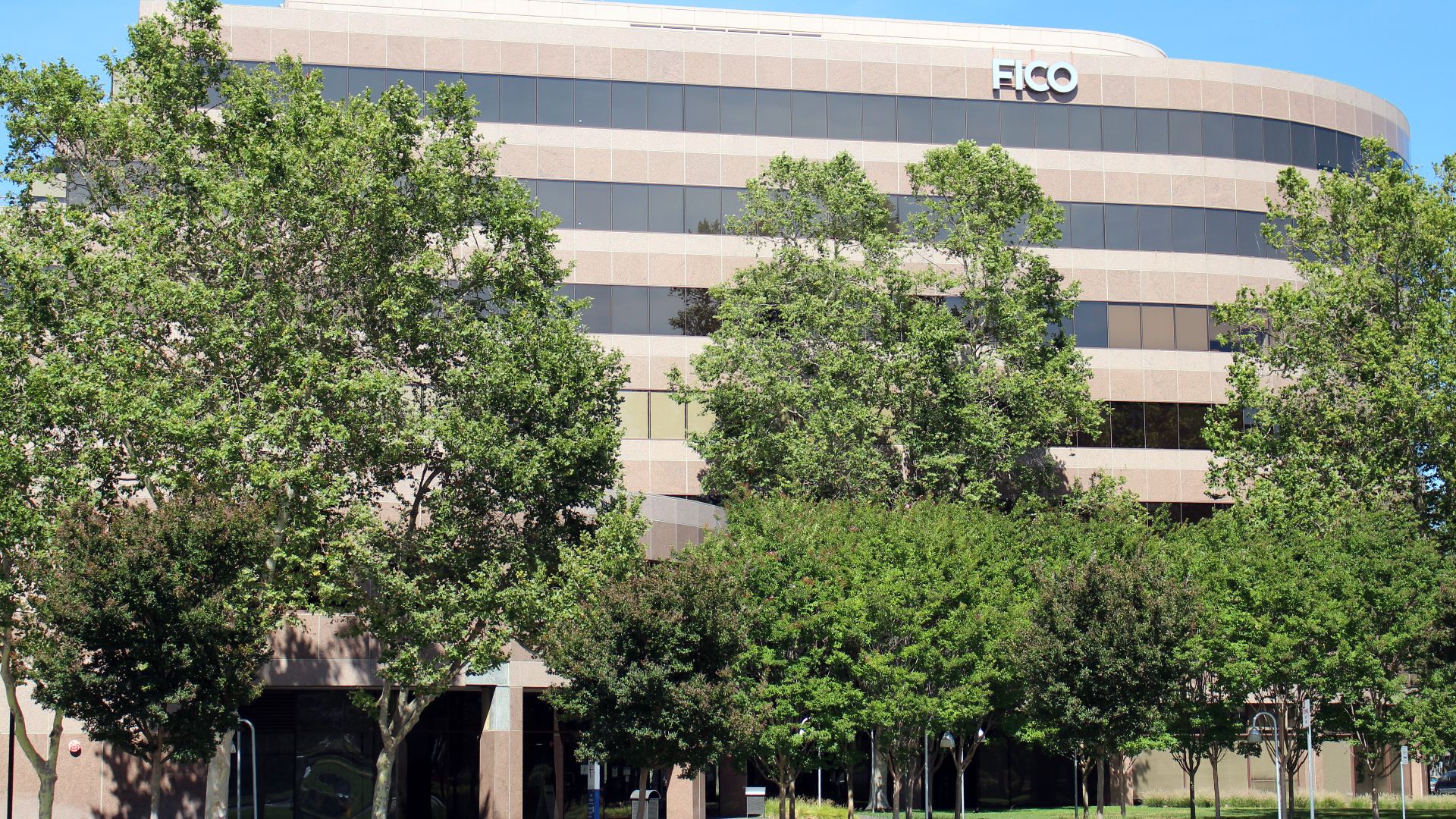 FICO headquarters in San Jose, California.  
Photographed on June 14, 2020 by user Coolcaesar.