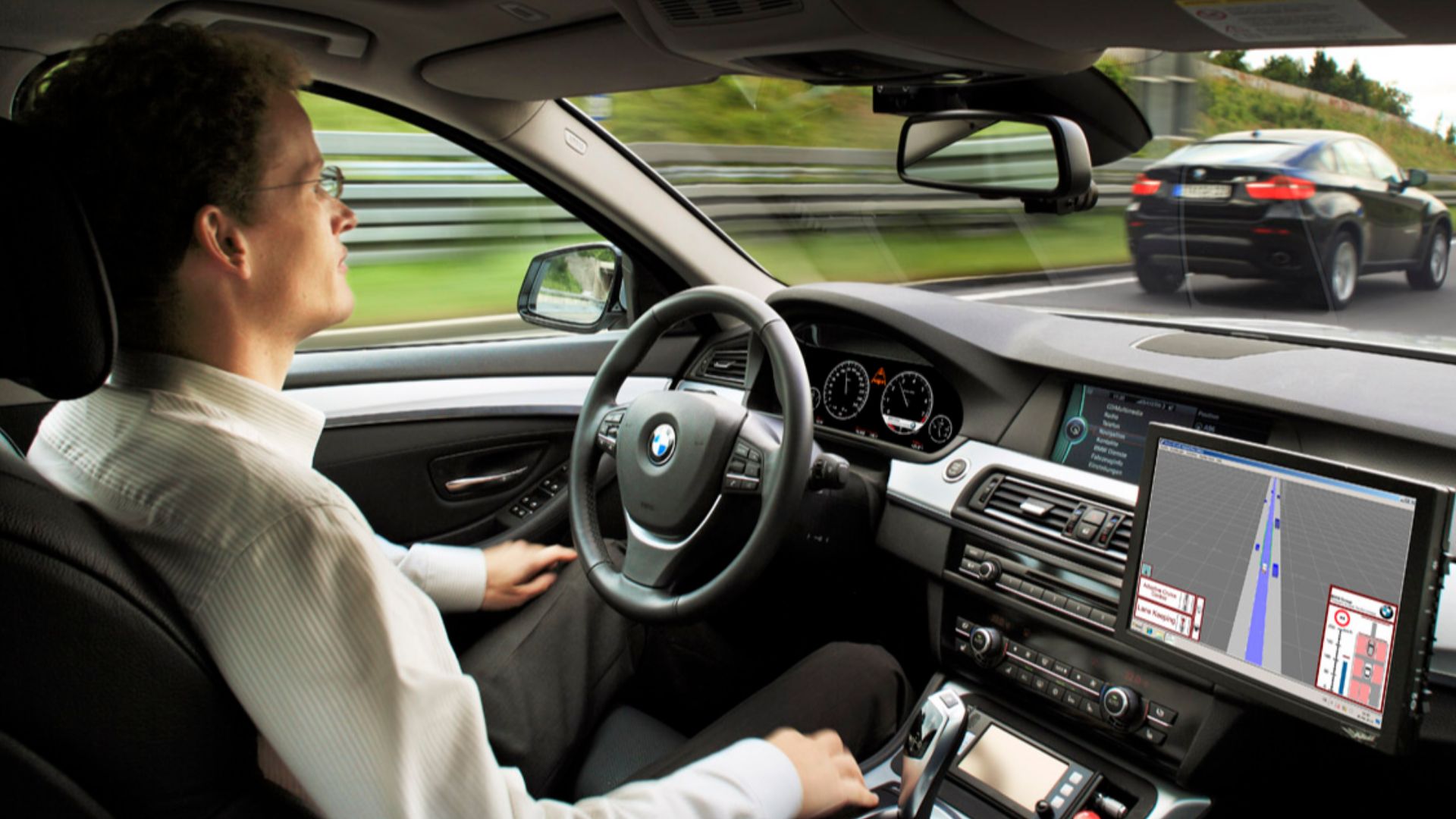 A prototype of an unmanned car
