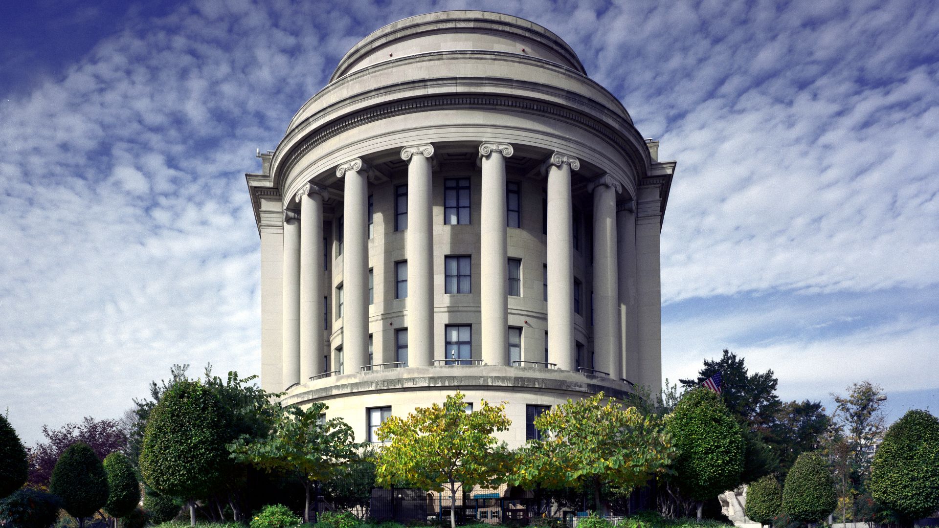 The Federal Trade Commission Building, originally known as the Apex Building, located at 600 Pennsylvania Avenue, NW in the Federal Triangle area of Washington, D.C.