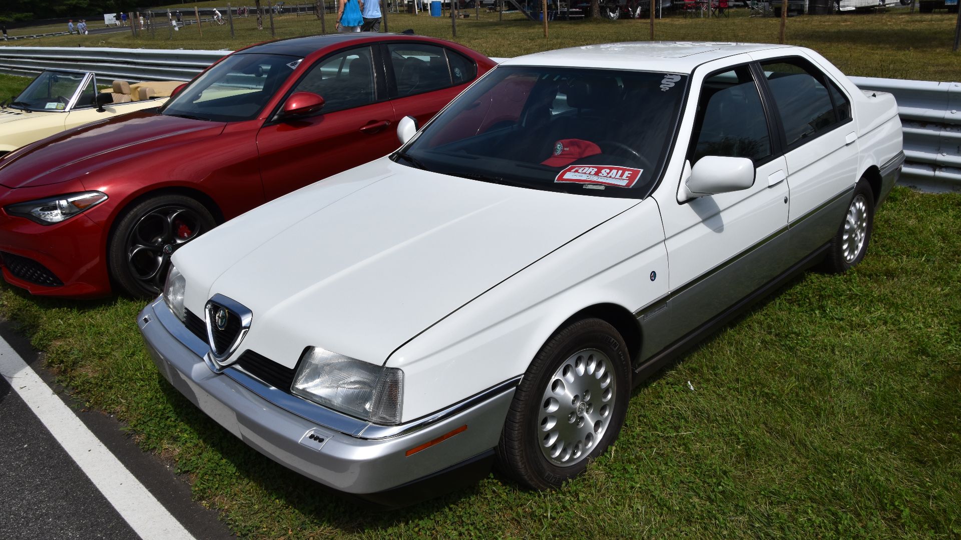Production: 1987 - 1997
Engine: 3,0 litre V6 (petrol)
Power: 211 PS
Gearbox: 4 speed automatic
Layout: front engine, front drive
Location: Lime Rock Park, Connecticut (USA)

This vehicle was listed for sale at the show with a listed mileage of 135.000 miles.