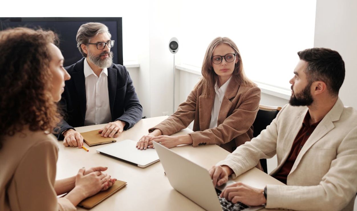 People on a Business Meeting