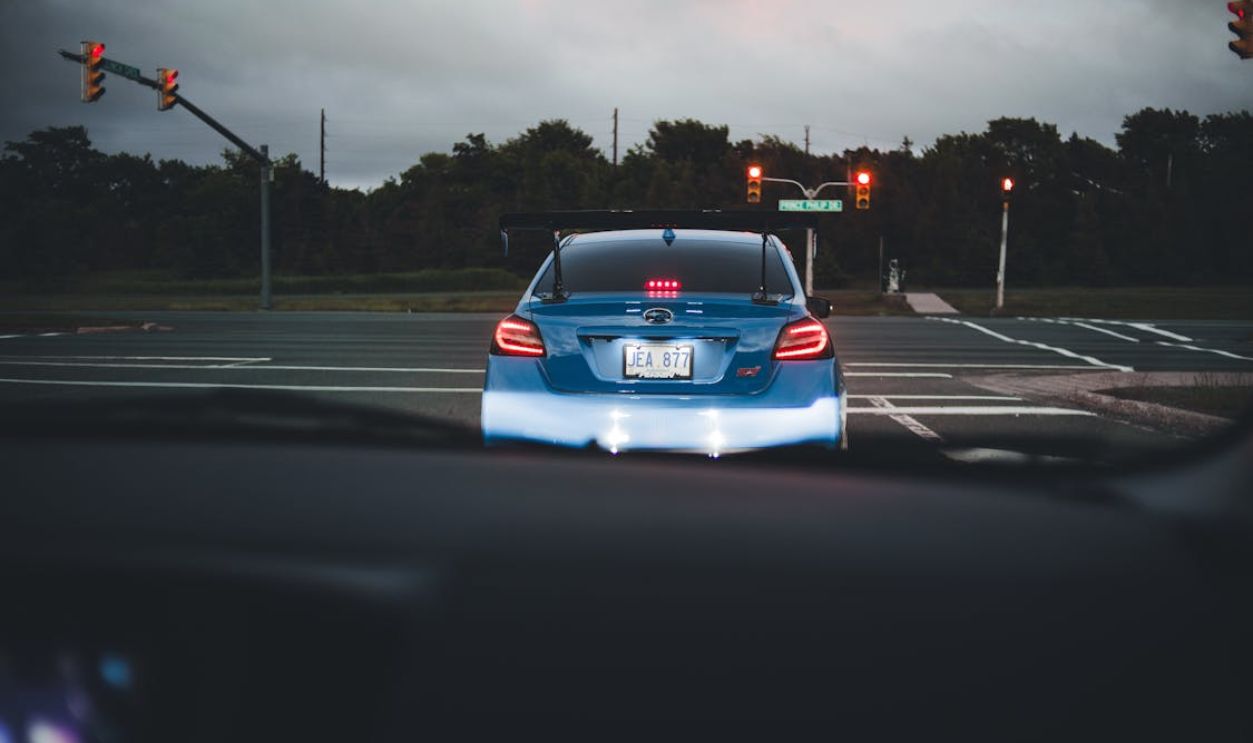 Cars Waiting at Intersec