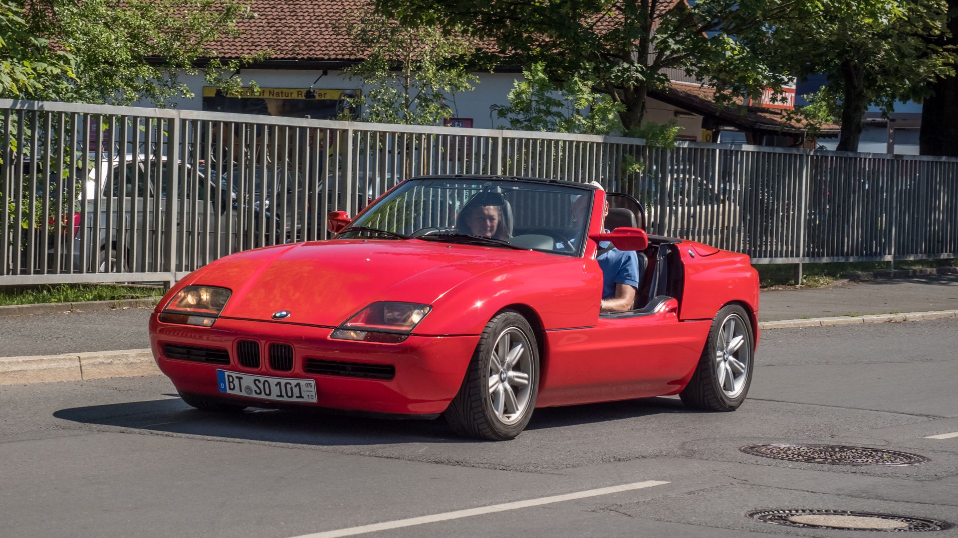 BMW Z1 at the oldtimer meeting in Kulmbach