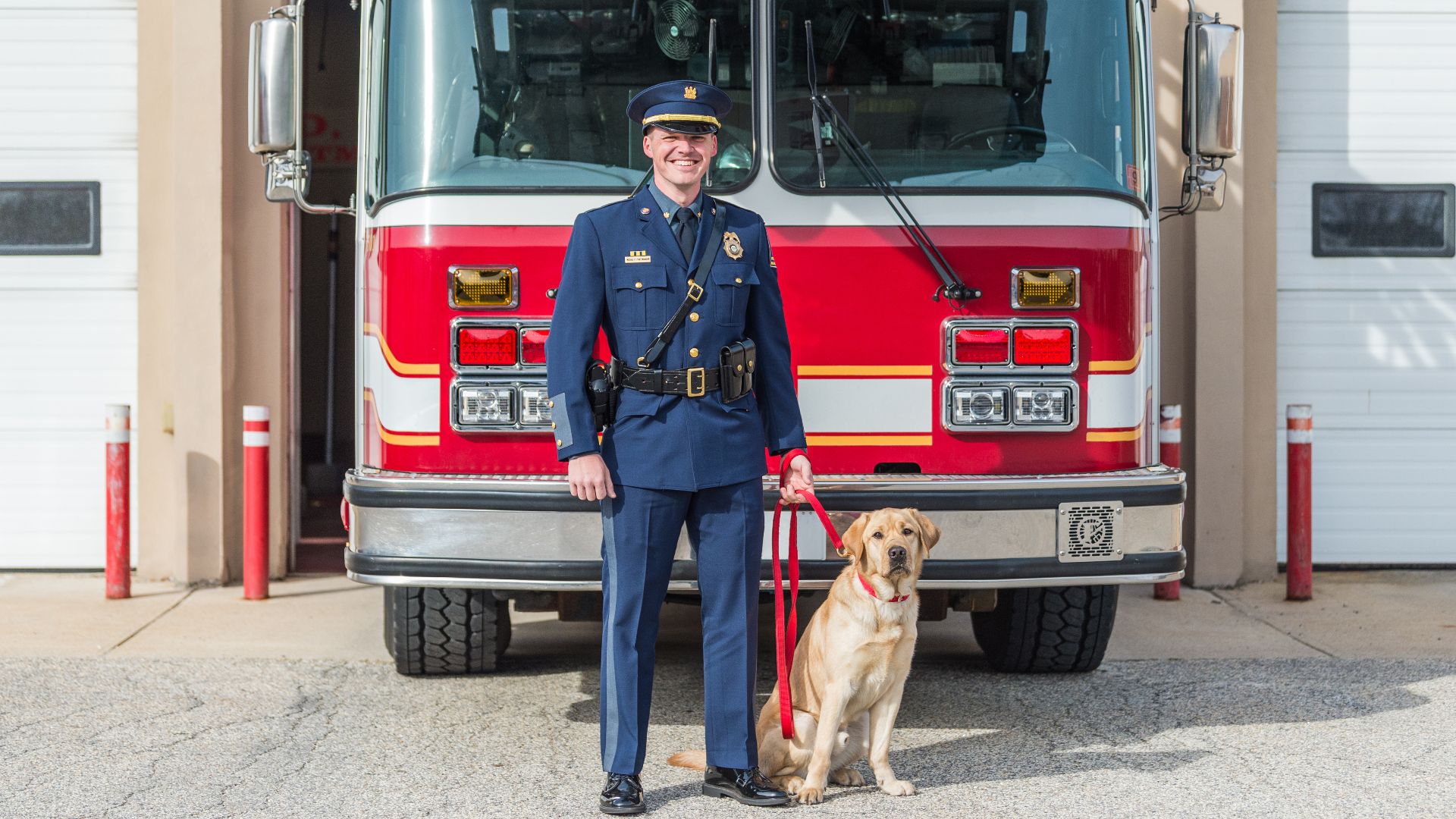 Since 1993, State Farm has been providing funding for the acquisition and training of accelerant detection canine teams, commonly called arson dogs. The State Farm Arson Dog Program completed the 54th training class in April 2022 with 17 arson dog teams completing training and certification.