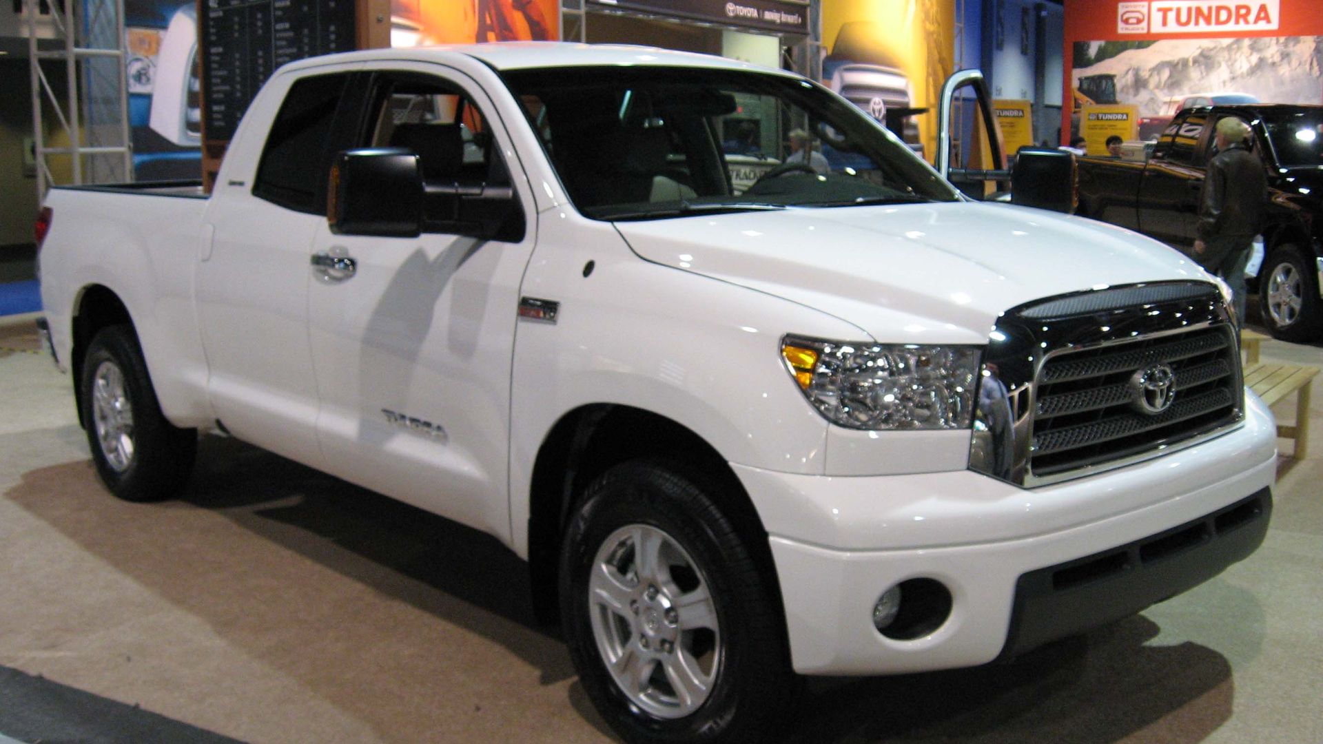 2007 Toyota Tundra photographed at the Washington Auto Show.