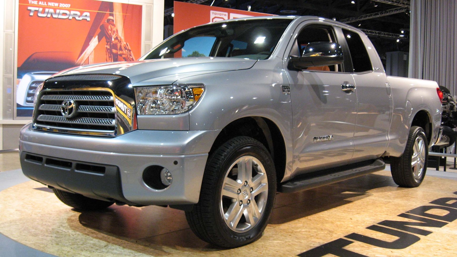 2007 Toyota Tundra photographed at the Washington Auto Show.