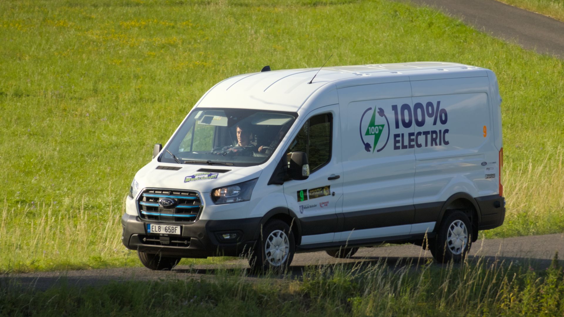 #9 Milan Mejzlík / Václav Kahl, Ford E-Transit Van, 2023 Bohemia Eco Energy Regularity