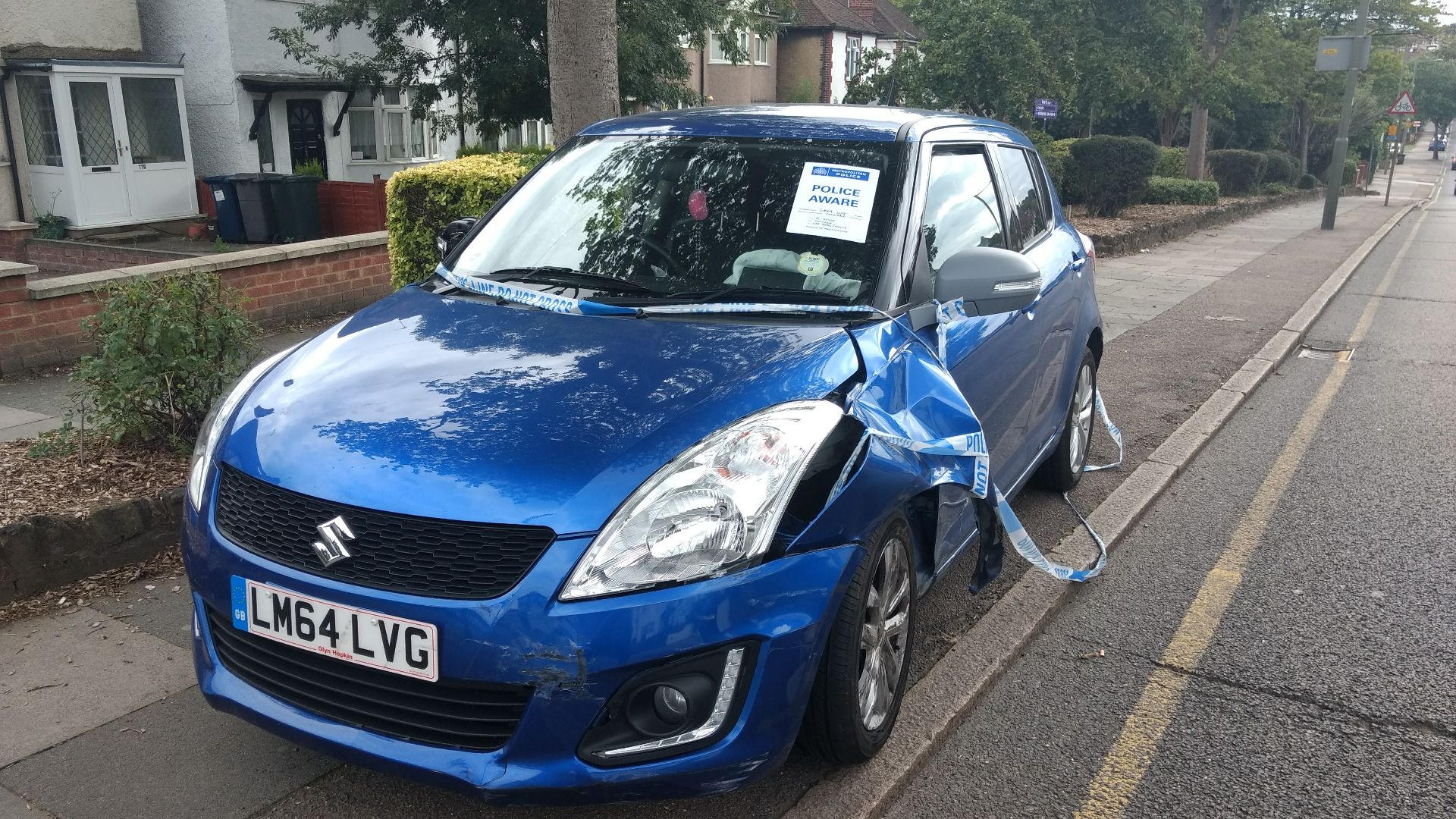 Abandoned Suzuki, Osidge, London.
