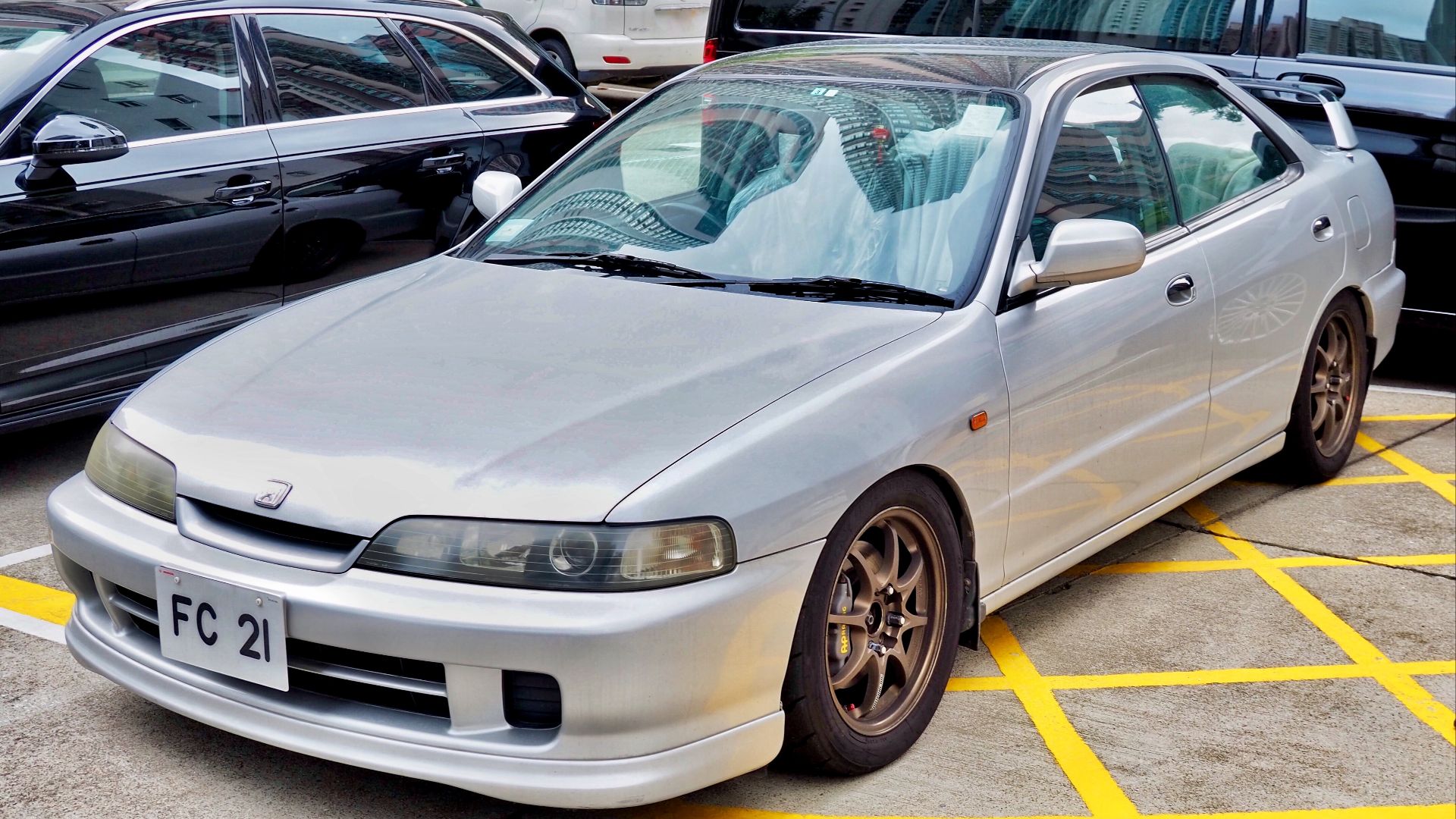 A 1996 Honda Integra photographed in New Territories, Hong Kong