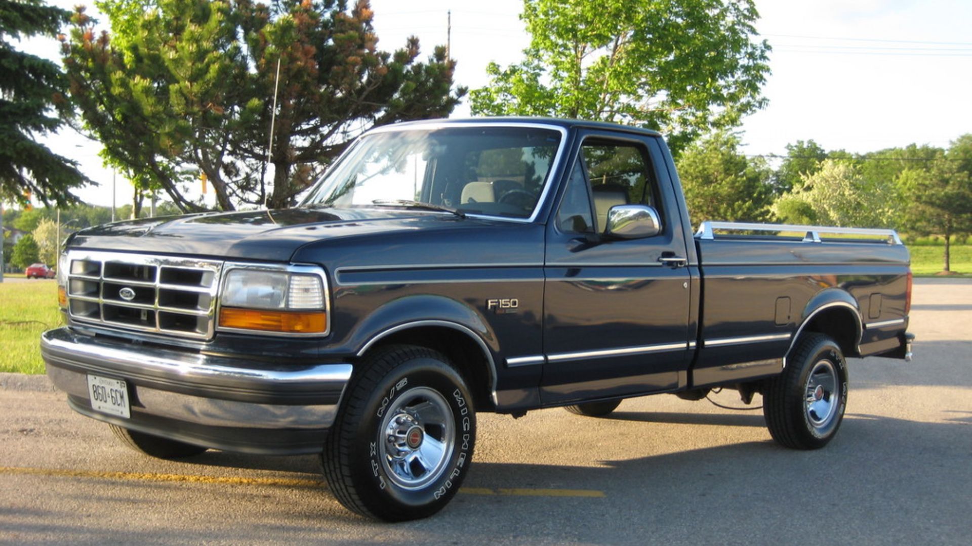 1993 F-150 completely stock with dual gas tanks