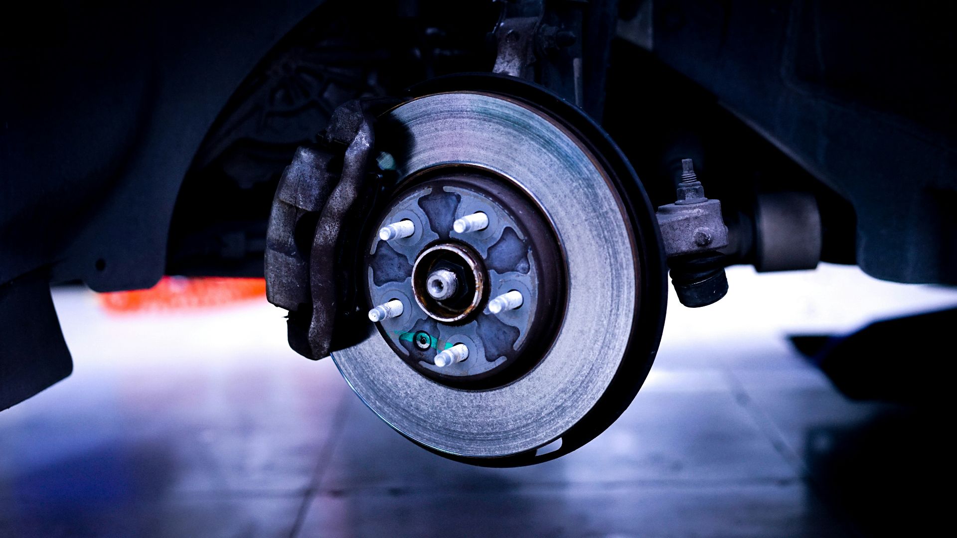 a close up of a car tire