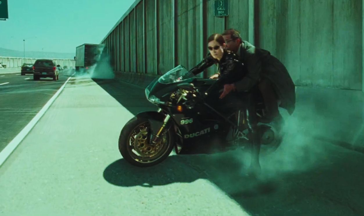 Screenshot from The Matrix Reloaded (2003) 