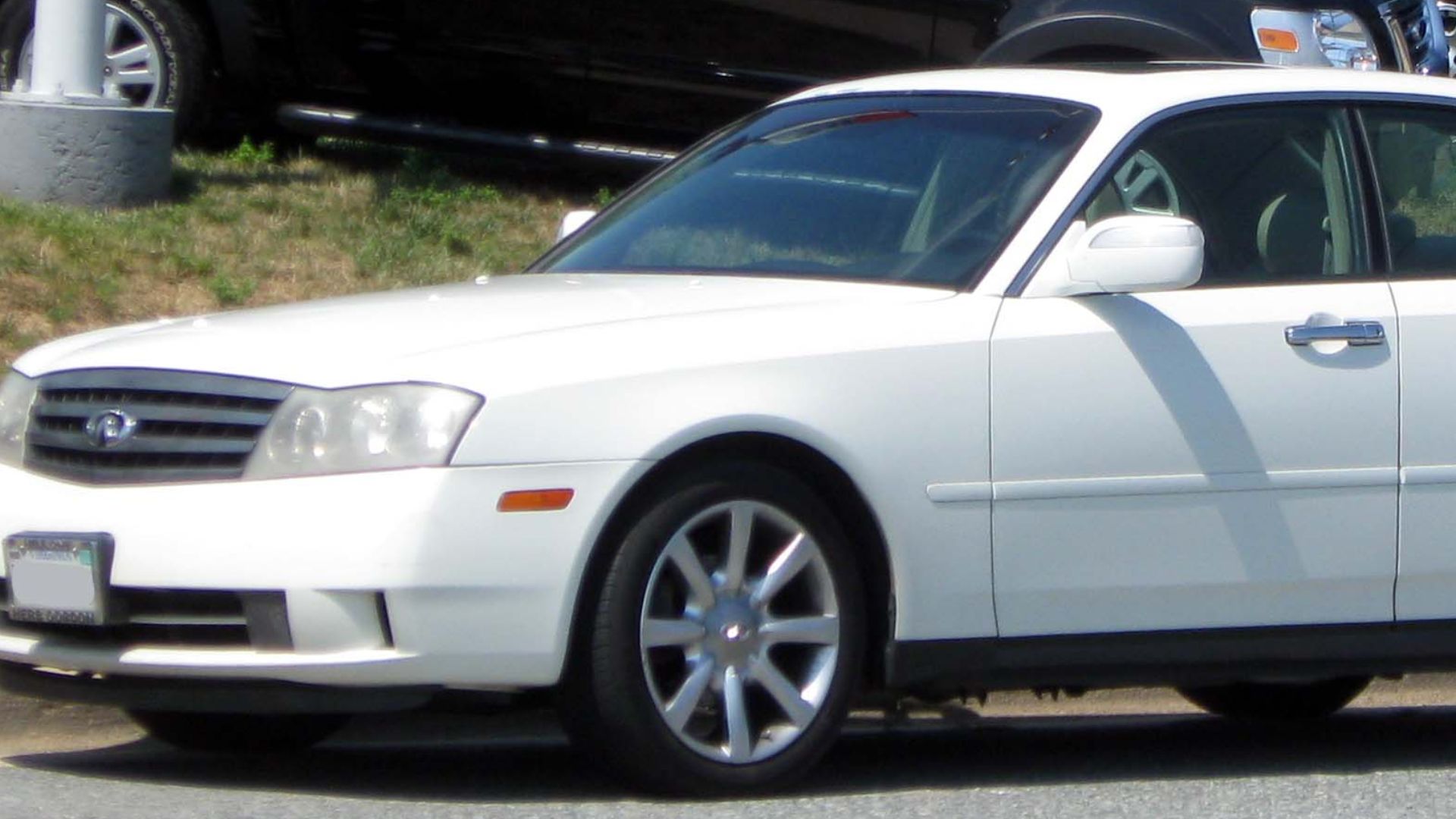 2003-2004 Infiniti M45 photographed in Silver Spring, Maryland, USA.