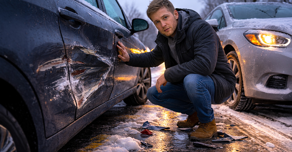 Rss Thumb - Car Hit No Winter Tires