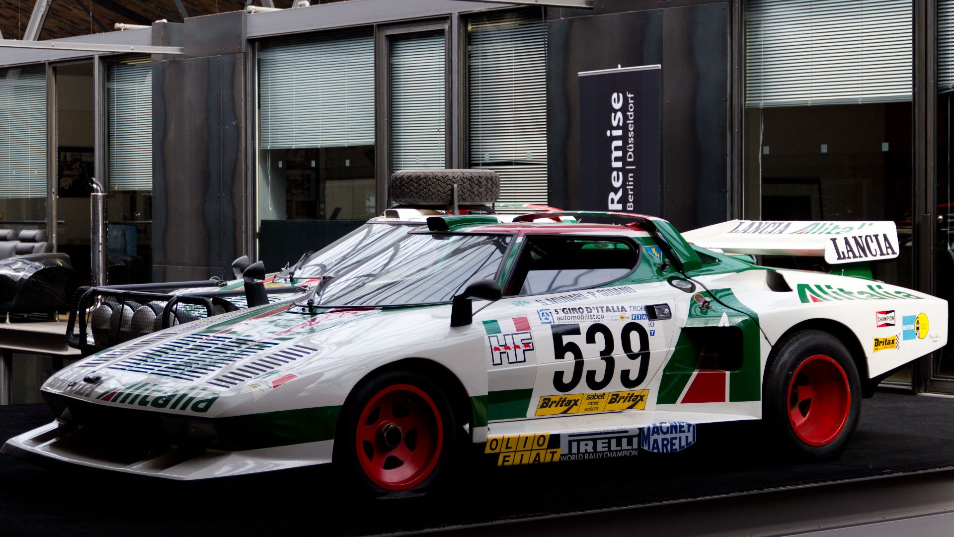 Lancia Stratos Turbo Group 5 on display at Classic Remise, Berlin.