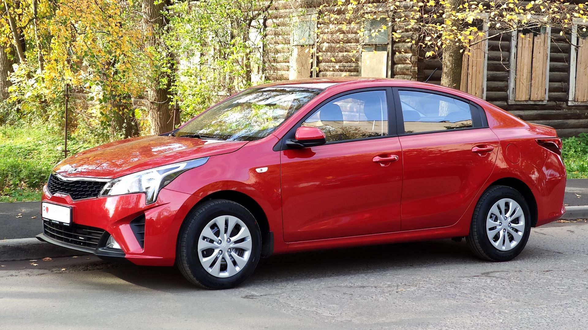 Седан Kia Rio для российского рынка (рестайлинг 2020 года)