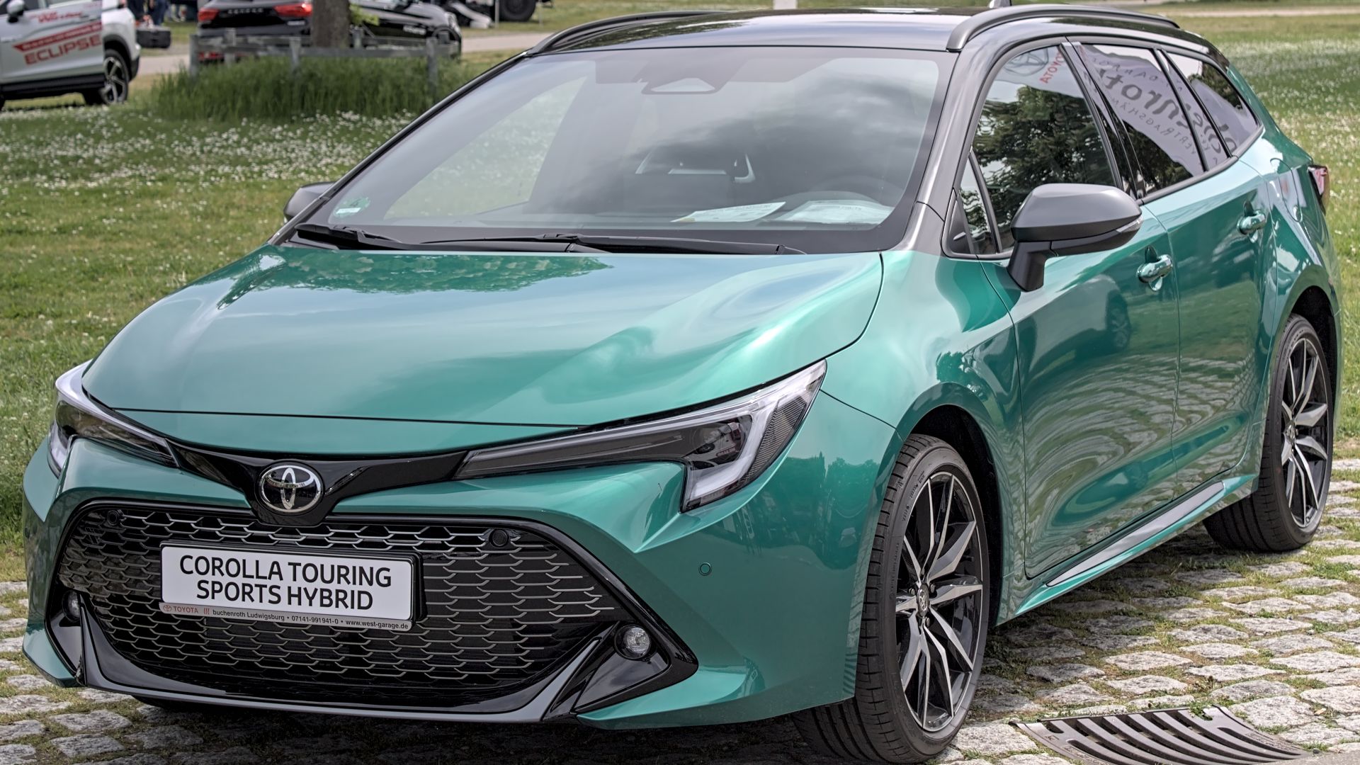 2024 Toyota Corolla Touring Sports Hybrid (E210) GR Sport at Automobil Messe Bietigheim