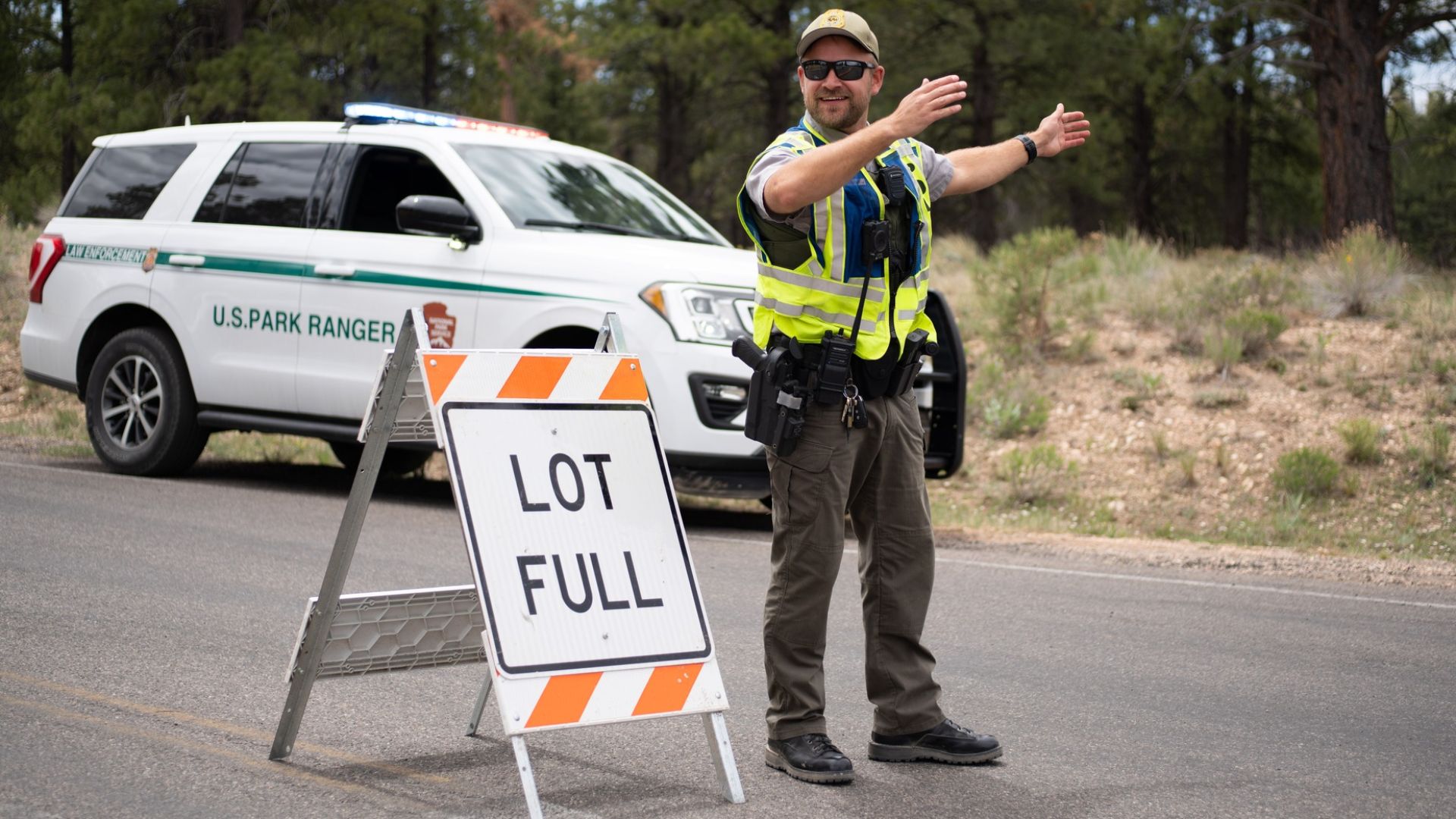 National Park Service Law Enforcement Ranger in the Bryce Canyon National Park