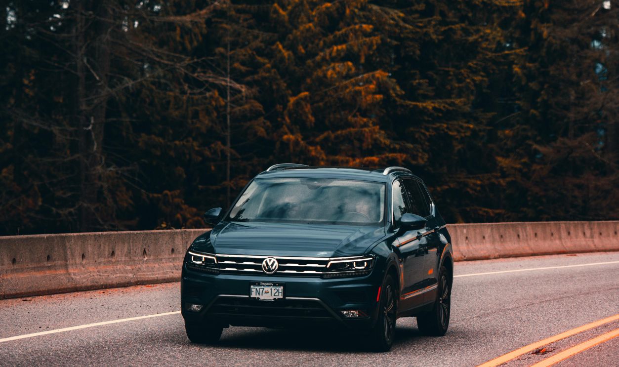 Black Car on the Road