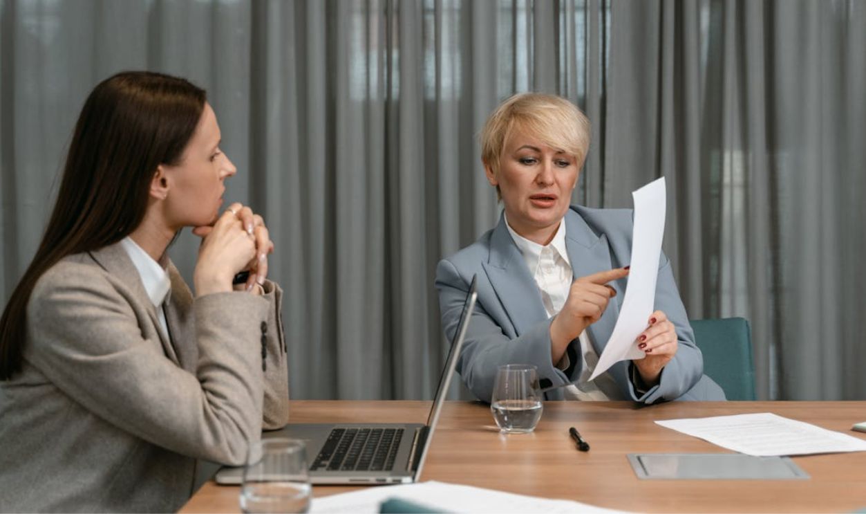 Businesswomen in a Meeting