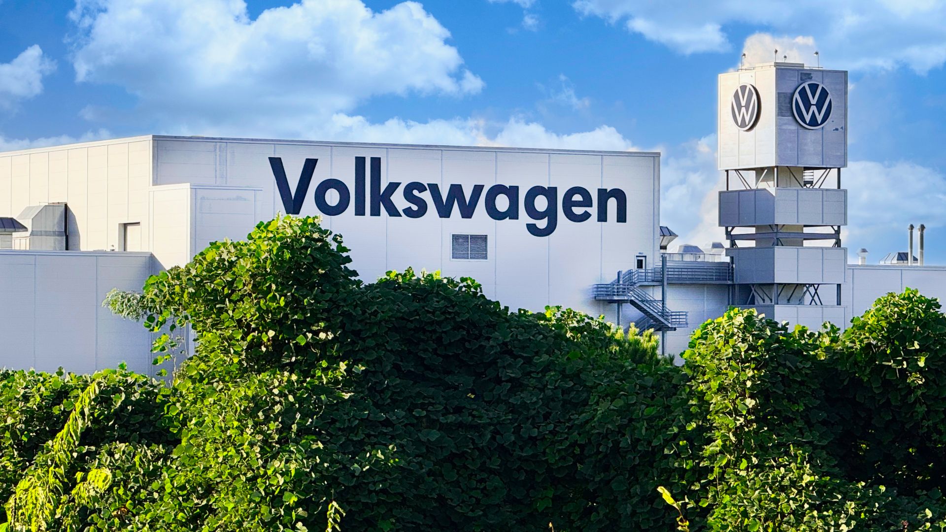 The Volkswagen Chattanooga Assembly Plant in Tennessee