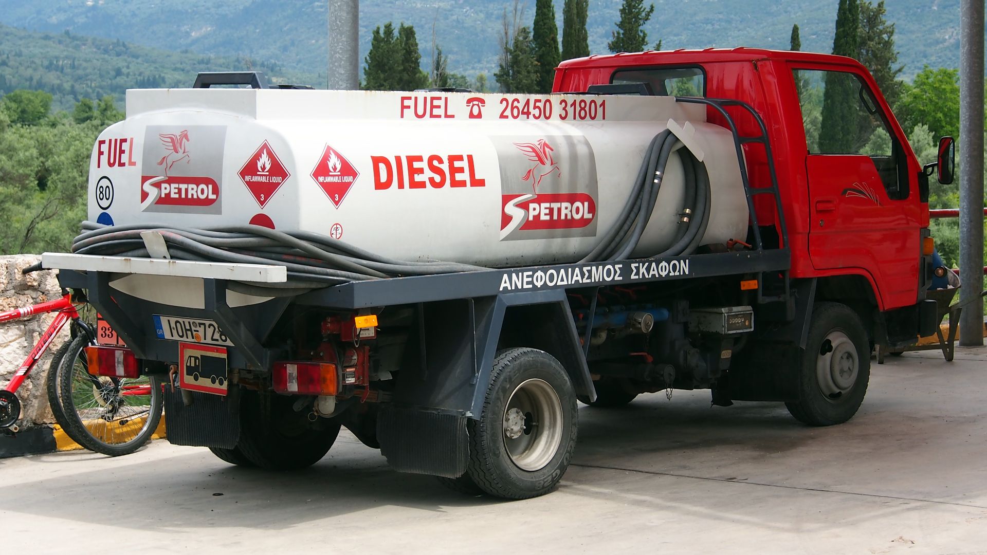 Photographed at Lefkas, Greece.