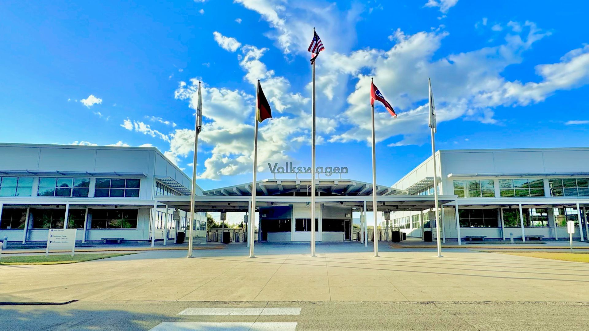 The Volkswagen Chattanooga Assembly Plant in Tennessee