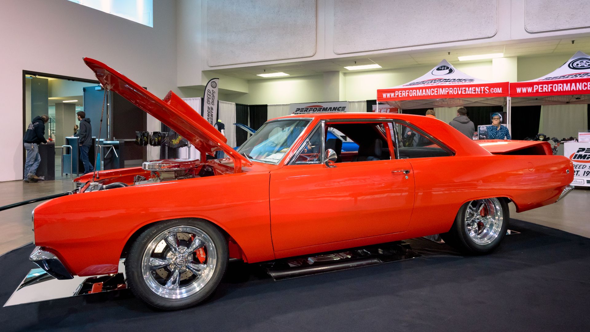 Taken at the 2017 Motorama custom car show.