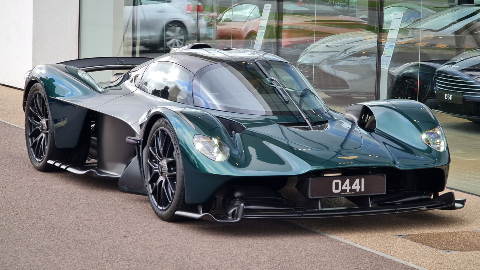 An Aston Martin Valkyrie taken in Hatfield.