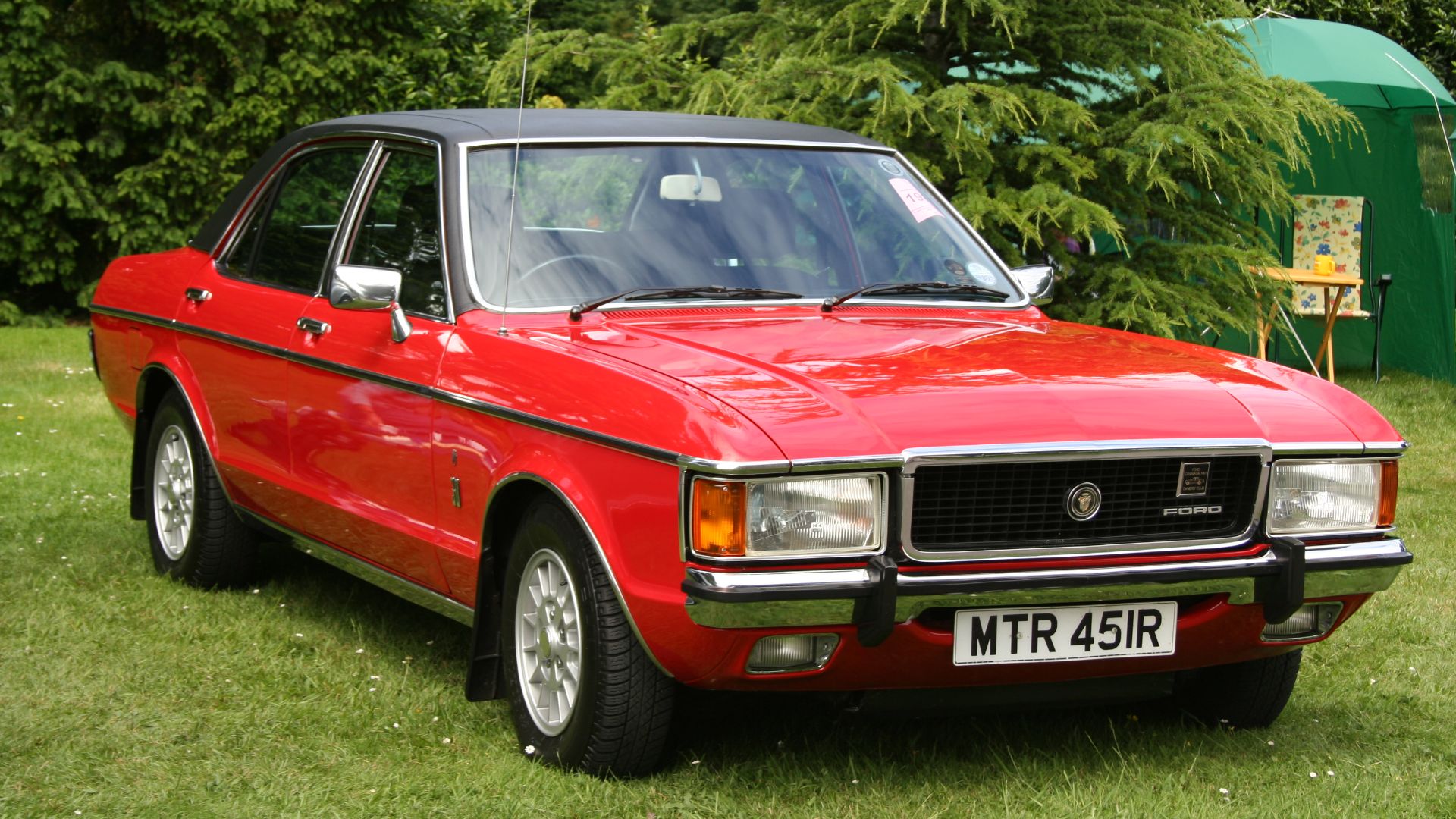 Ford Granada, shown at