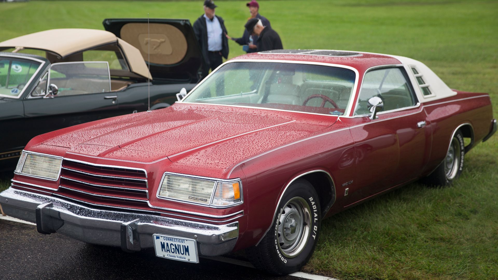 1978 Dodge Magnum XE, taking part in the Meeting of the Marques at the 2021 Lime Rock Historic Festival. 318 ci V8 engine.