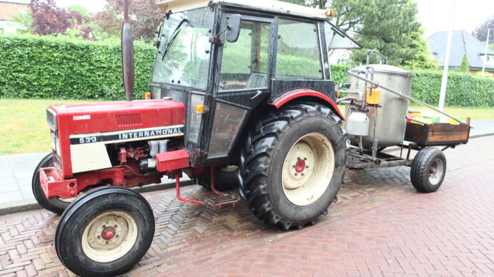 International Harvester 533 tractor, produced 1975 to 1989
