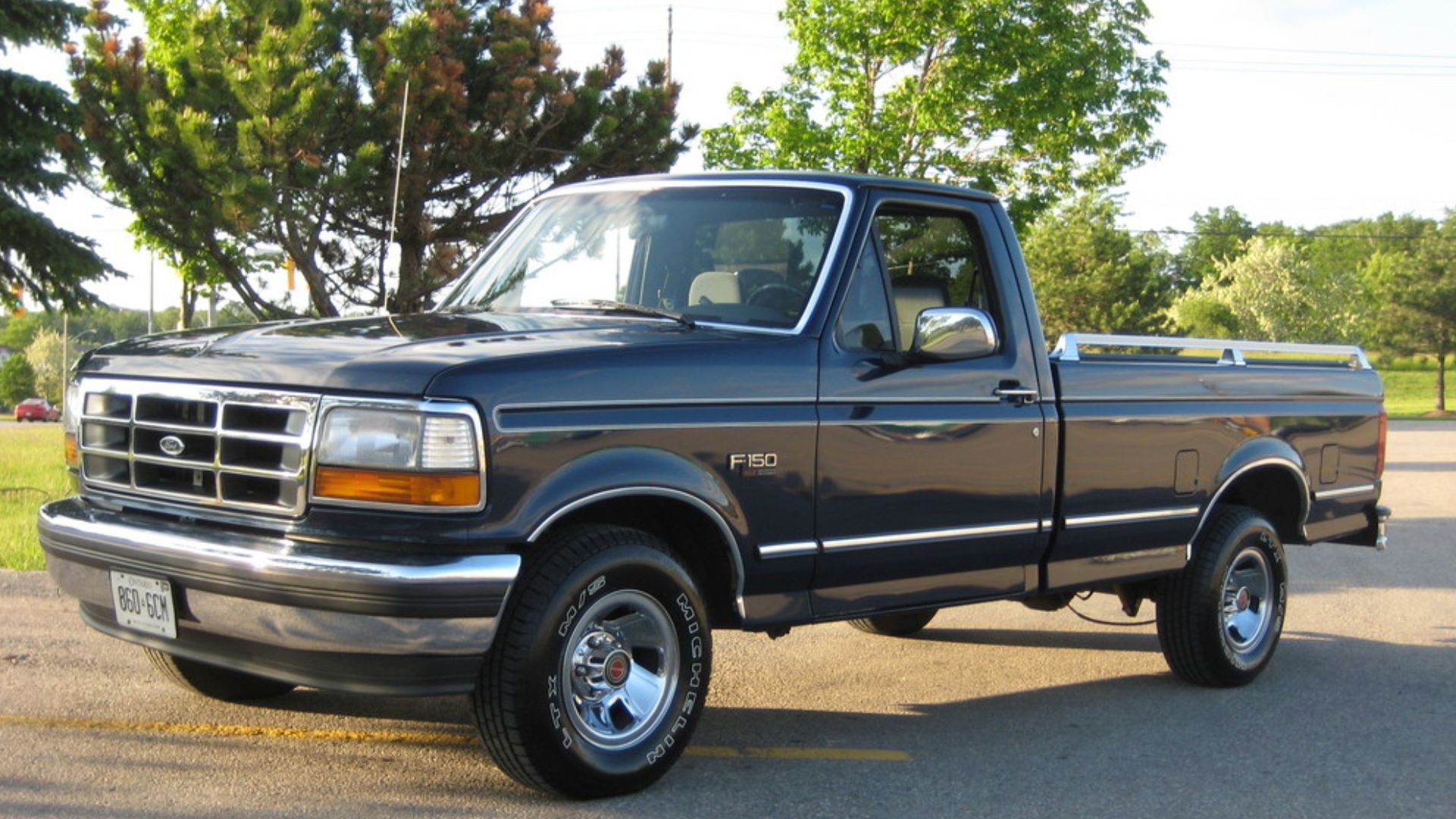 1993 F-150 completely stock with dual gas tanks