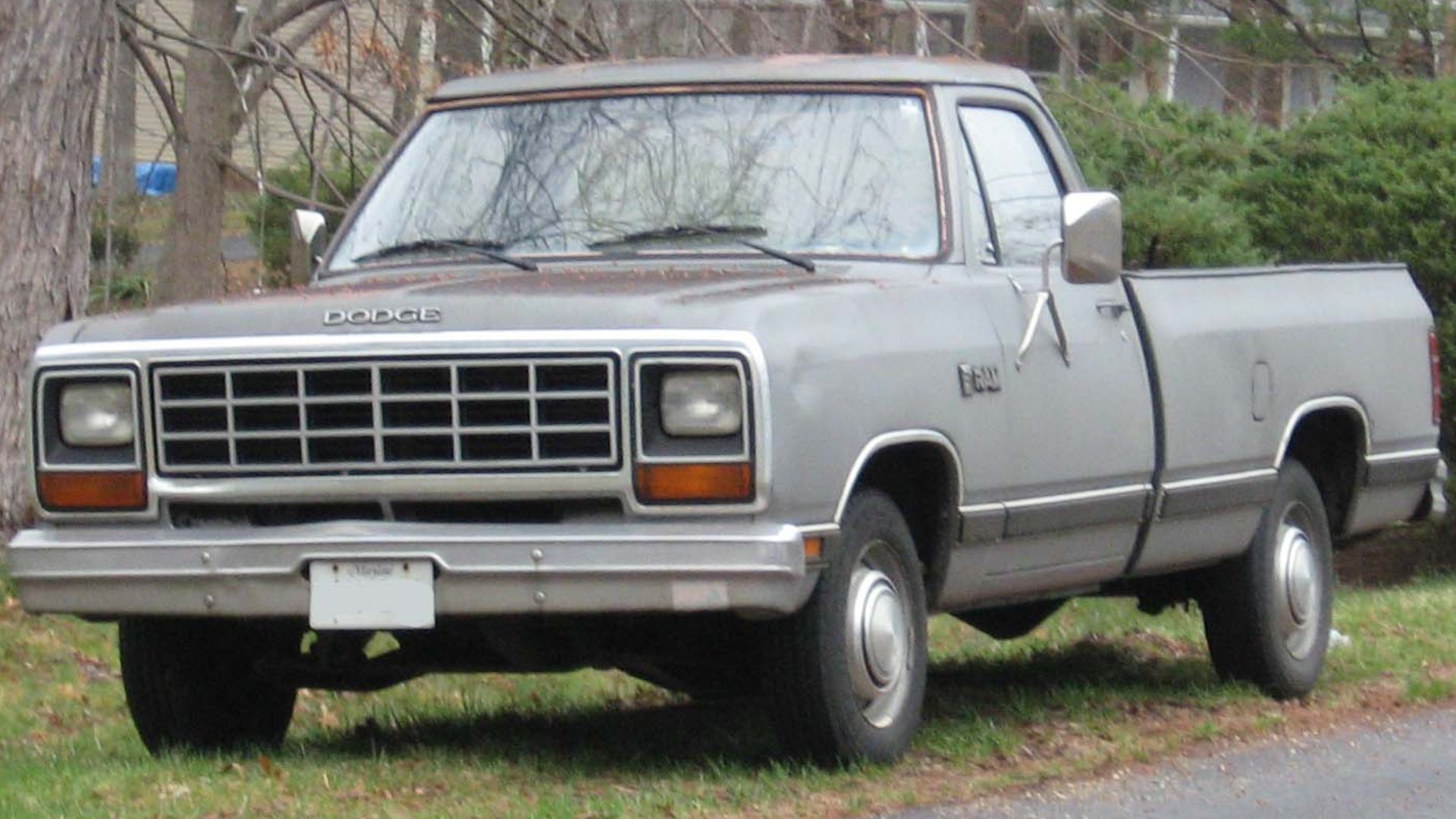 1981-1993 Dodge Ram photographed in USA.